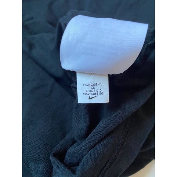 Nike Move to Zero T-Shirt Dress Drawstring Waist Swoosh DJ1071-010 Womens - Picture 6 of 8